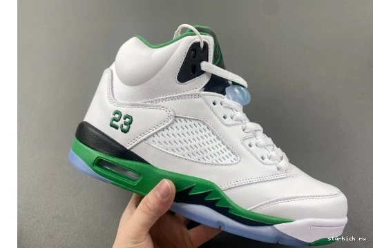Retro DD9336-103 DD9336-103 Lucky Jordan  5 Green  0807